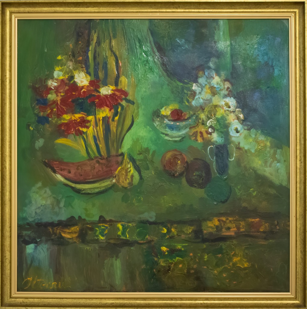 Reverie Estivală cu Pepene și Flori