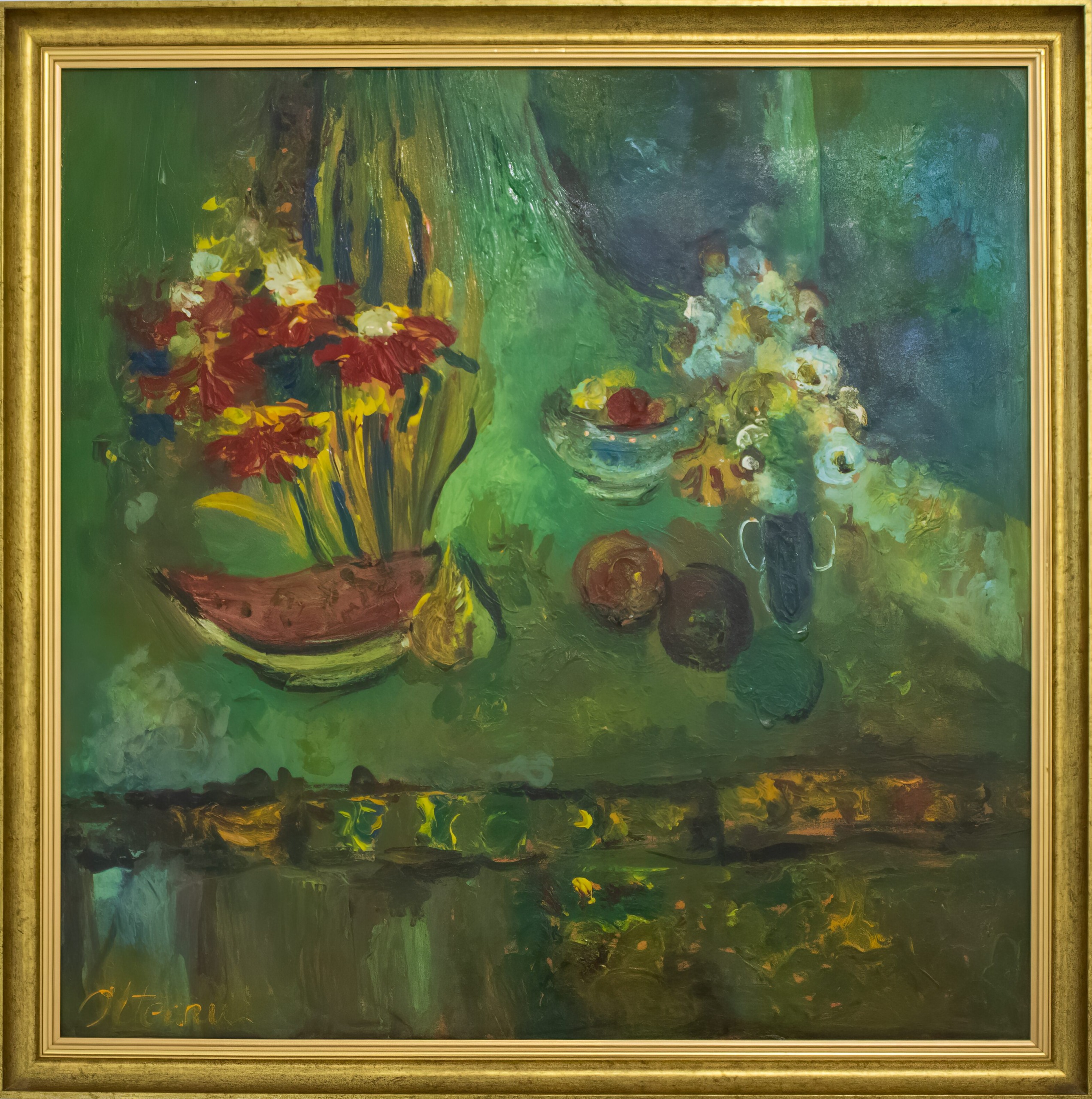 Reverie Estivală cu Pepene și Flori