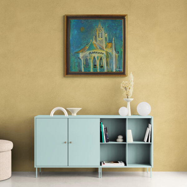 Catedrala în lumină albastră